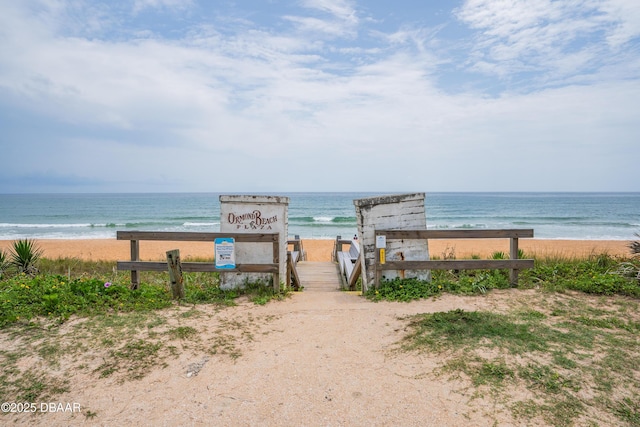 25 Dolphin Ave, Ormond Beach, FL 32176 - water view with nearby beach
