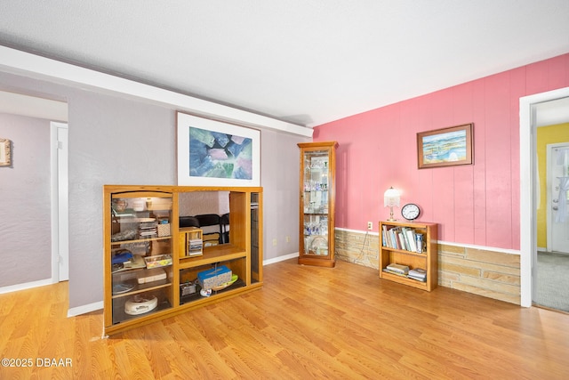 22 N St Andrews Dr, Ormond Beach, FL 32174 - sitting room with wood finished floors