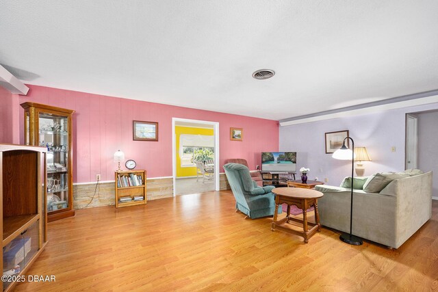 22 N St Andrews Dr, Ormond Beach, FL 32174 - living area featuring wood finished floors