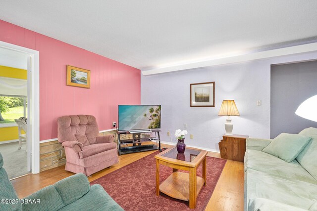 22 N St Andrews Dr, Ormond Beach, FL 32174 - living room featuring wood finished floors