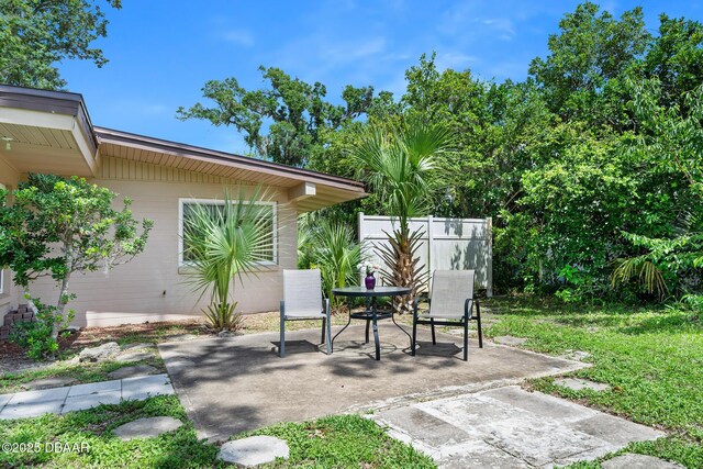 22 N St Andrews Dr, Ormond Beach, FL 32174 - view of patio / terrace