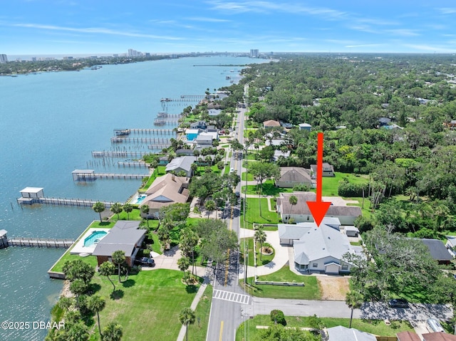 1650 Riverside Dr, Holly Hill, FL 32117 - view of property location with a large body of water