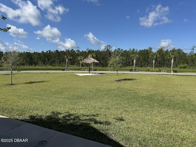 168 Ocean Hammock Loop, Daytona Beach, FL 32124 - view of community with a gazebo and a lawn