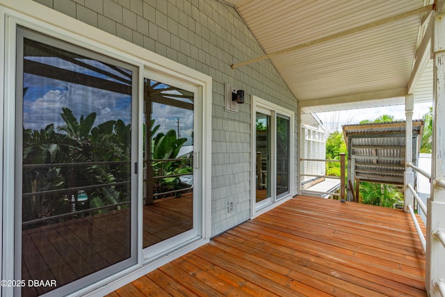 4026 Cardinal Blvd, Wilbur-By-The-Sea, FL 32127 - view of porch