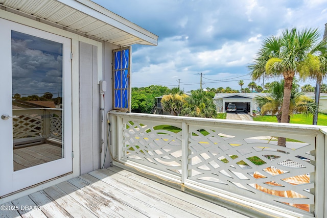 4026 Cardinal Blvd, Wilbur-By-The-Sea, FL 32127 - view of balcony