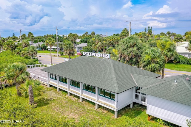 4026 Cardinal Blvd, Wilbur-By-The-Sea, FL 32127 - drone / aerial view