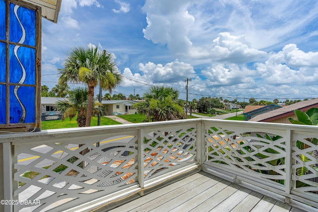 4026 Cardinal Blvd, Wilbur-By-The-Sea, FL 32127 - view of deck