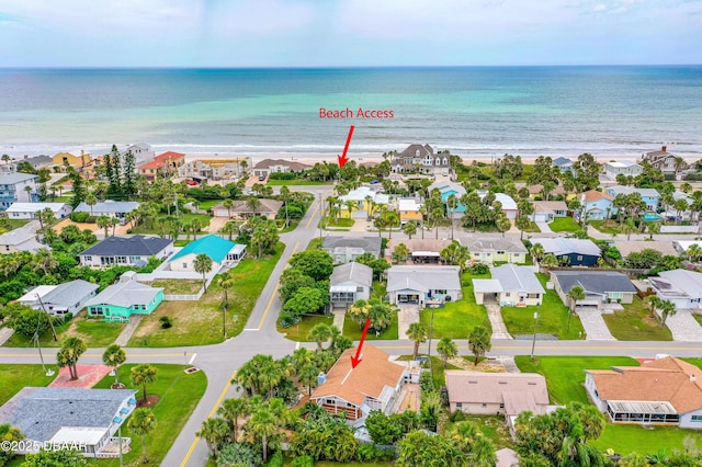 4026 Cardinal Blvd, Wilbur-By-The-Sea, FL 32127 - aerial view of residential area with extended coastline