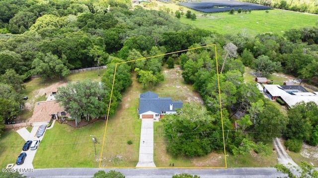 2455 Whooping Crane Dr, Deleon Springs, FL 32130 - view of property location with property parcel outlined