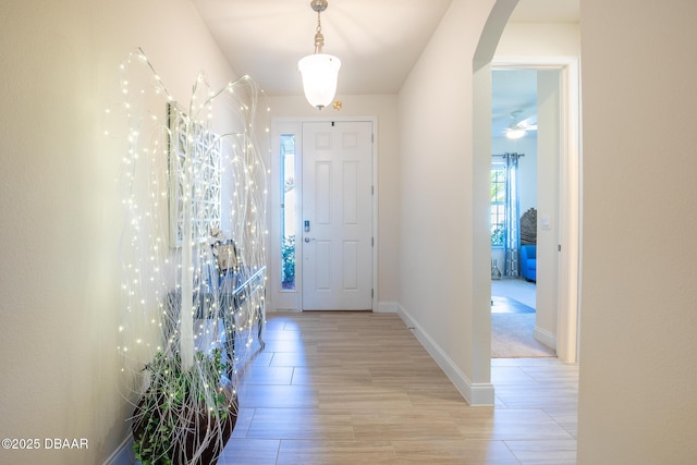 view of foyer