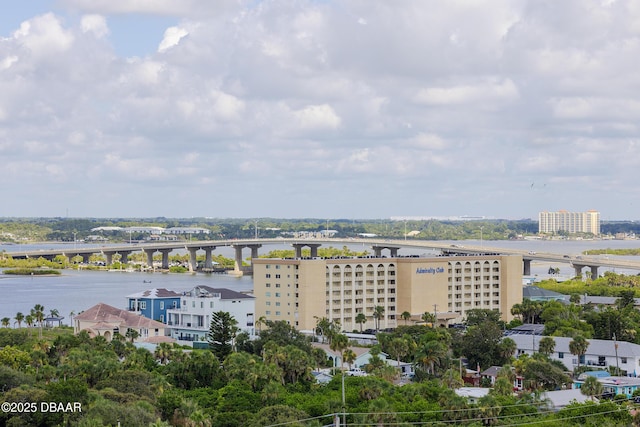 3721 S Atlantic Ave Unit 1101, Daytona Beach Shores, FL 32118 - aerial view of a notable bridge and a large body of water