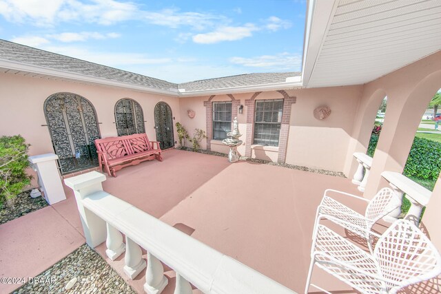 110 Ponce Terrace Cir, Ponce Inlet, FL 32127 - view of patio