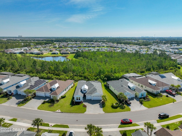 126 Island Breeze Ave, Daytona Beach, FL 32124 - aerial perspective of suburban area with a large body of water