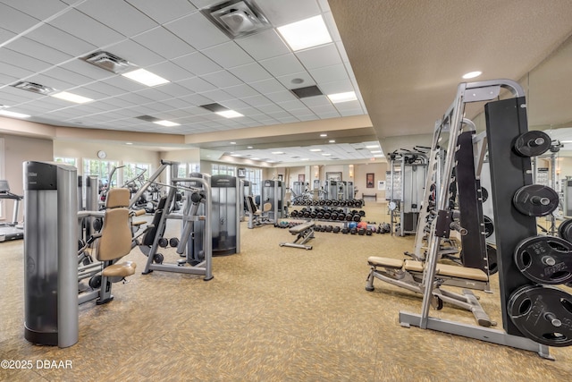 110 Longridge Ln, Ormond Beach, FL 32174 - workout area featuring carpet floors