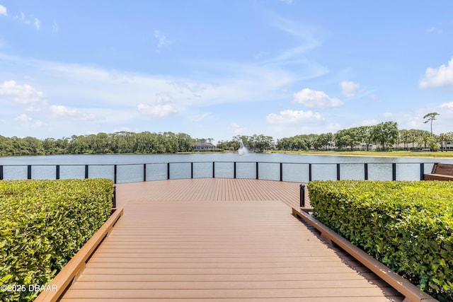 110 Longridge Ln, Ormond Beach, FL 32174 - deck with a water view