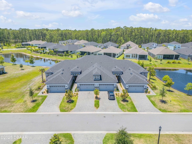 110 Longridge Ln, Ormond Beach, FL 32174 - aerial view of residential area with a large body of water