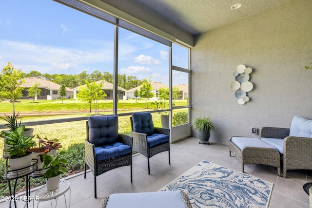 110 Longridge Ln, Ormond Beach, FL 32174 - sunroom / solarium with a residential view
