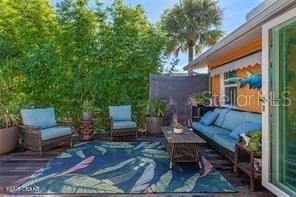 view of patio / terrace featuring outdoor lounge area