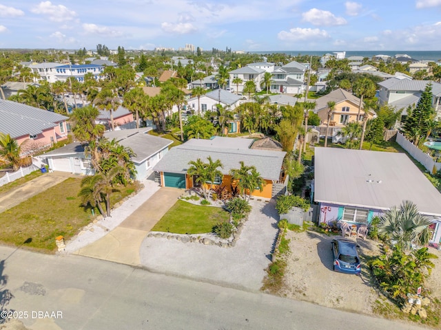 birds eye view of property featuring a residential view