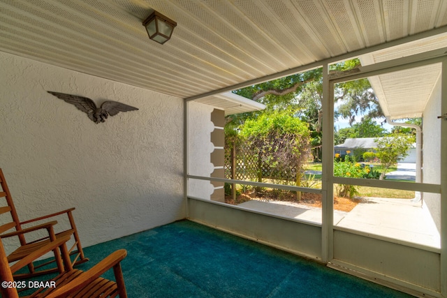 3119 Mango Tree Dr, Edgewater, FL 32141 - unfurnished sunroom with plenty of natural light