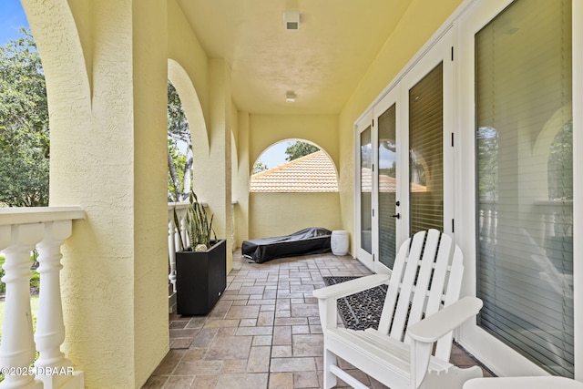 1207 Kaleen Dr, Ormond Beach, FL 32174 - view of patio with french doors