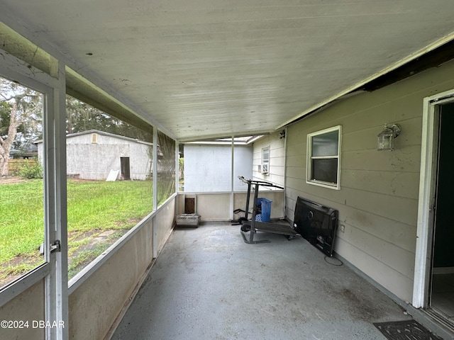 424 Stone Island Rd, Deltona, FL 32725 - view of unfurnished sunroom