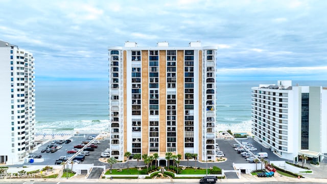 view of property featuring a water view