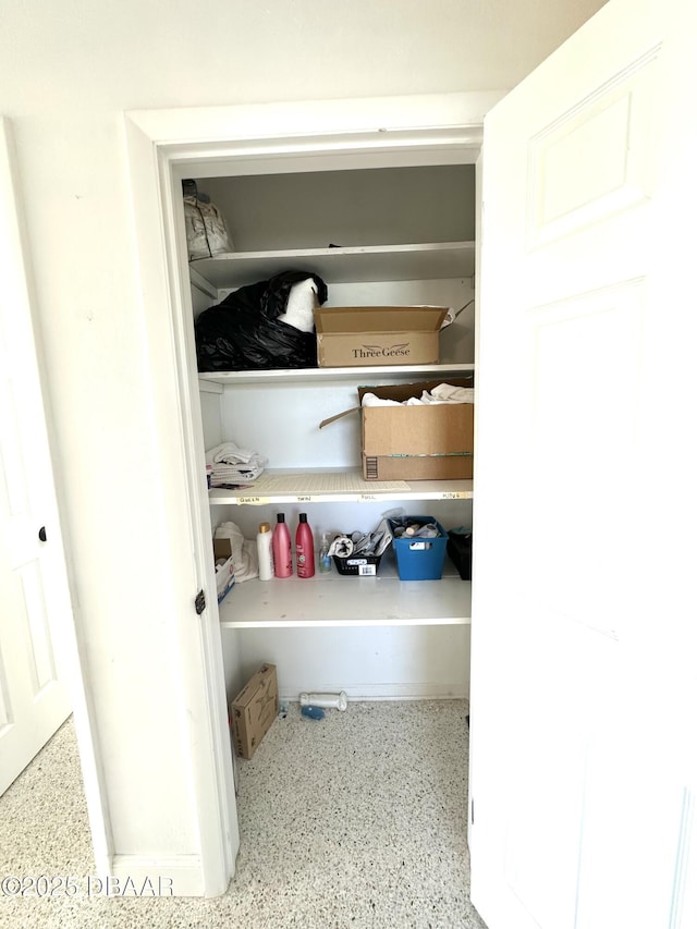 view of closet