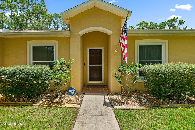 view of entrance to property