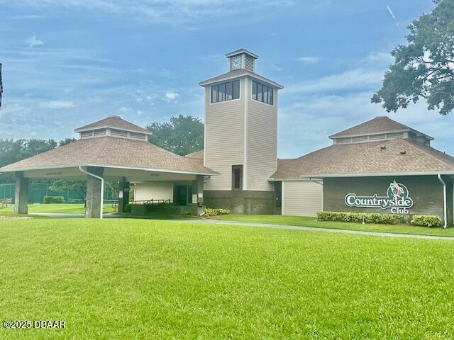 900 Smokerise Blvd, Port Orange, FL 32127 - view of community featuring a lawn and a gazebo