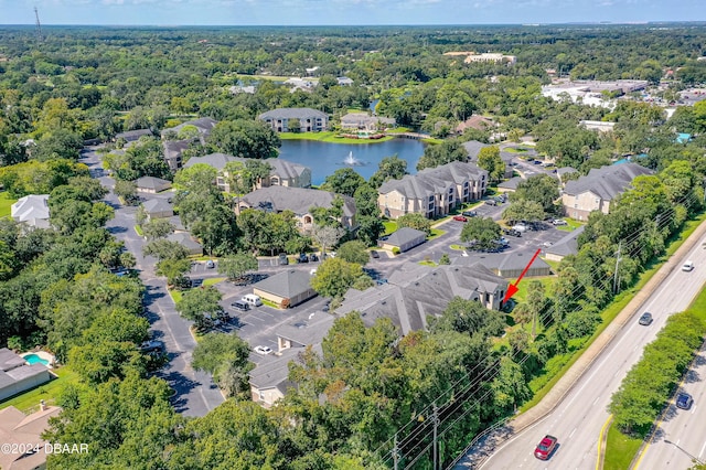 940 Village Trl Unit 6-102, Port Orange, FL 32127 - aerial view of residential area with a nearby body of water