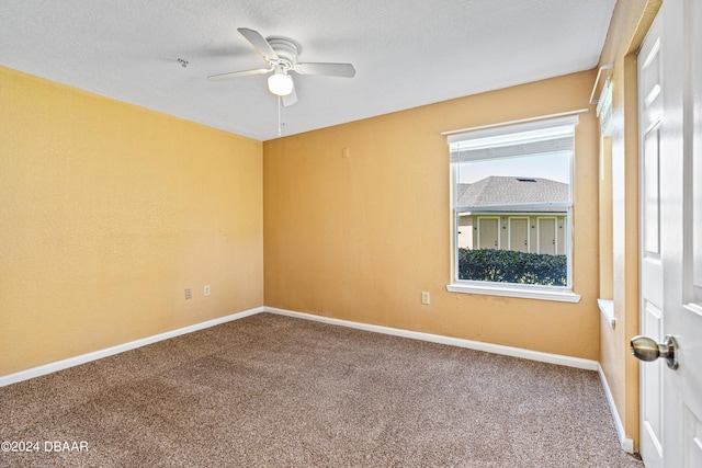 940 Village Trl Unit 6-102, Port Orange, FL 32127 - carpeted spare room with a ceiling fan and baseboards