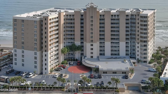 2403 S Atlantic Ave Unit 1210, Daytona Beach Shores, FL 32118 - view of apartment building / complex with a water view