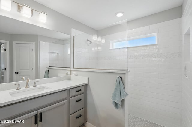 70 Esperanto Dr, Palm Coast, FL 32164 - full bathroom with vanity and walk in shower