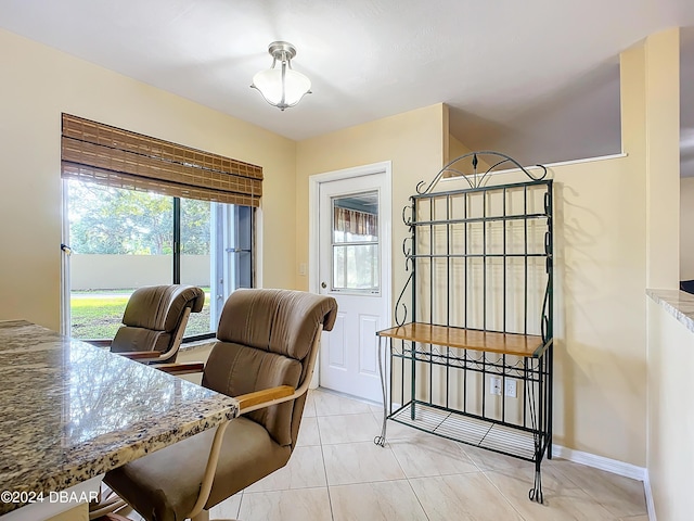 111 Grey Branch Rd, Port Orange, FL 32128 - office featuring plenty of natural light and light tile patterned flooring