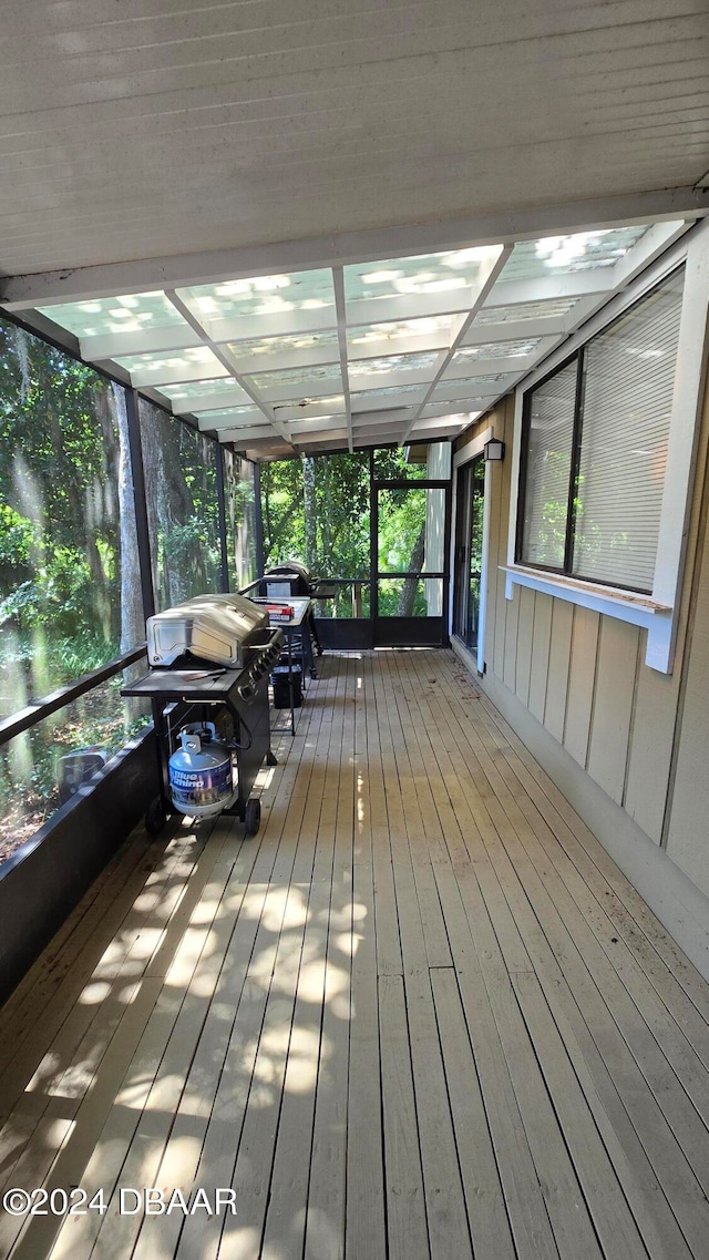 167 Fox Glen Ct, Ormond Beach, FL 32174 - view of unfurnished sunroom