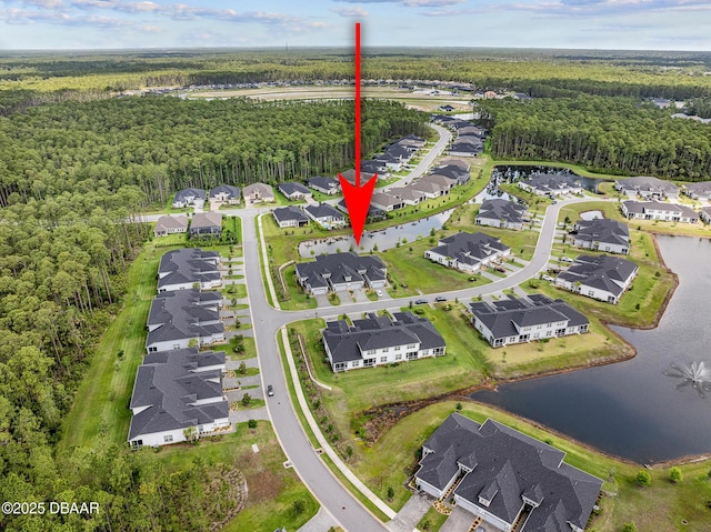 136 Longridge Ln, Ormond Beach, FL 32174 - aerial view of property's location featuring a large body of water, a heavily wooded area, and nearby suburban area