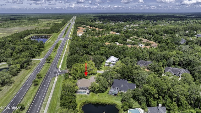 3 Indian Springs Dr, Ormond Beach, FL 32174 - aerial view of property's location featuring a highway and a large body of water