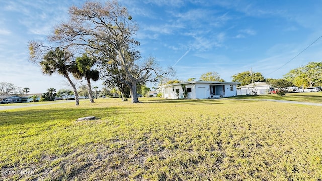 view of yard