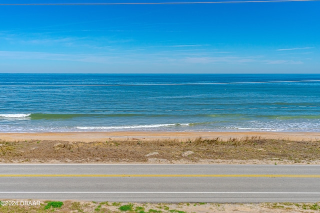 water view with a beach view