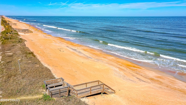 water view with a beach view