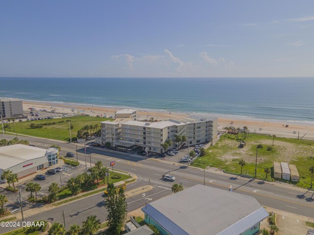 1233 S Atlantic Ave Unit 1040, Daytona Beach, FL 32118 - aerial view featuring a city view, a view of the beach, and a water view