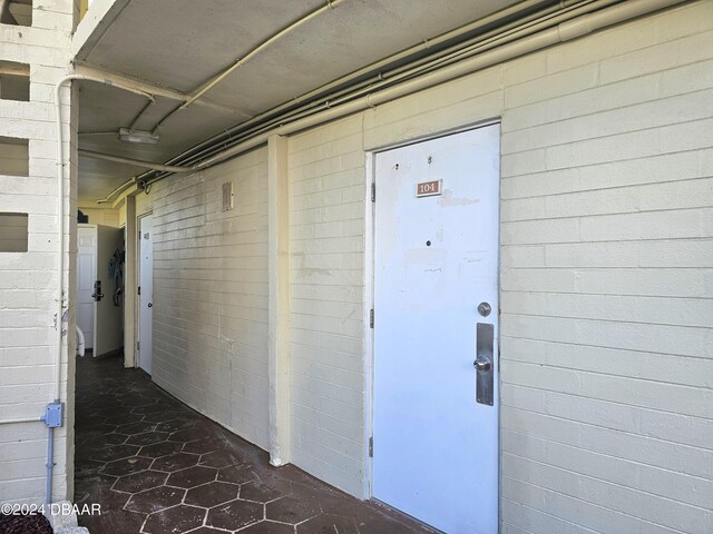 1233 S Atlantic Ave Unit 1040, Daytona Beach, FL 32118 - view of patio