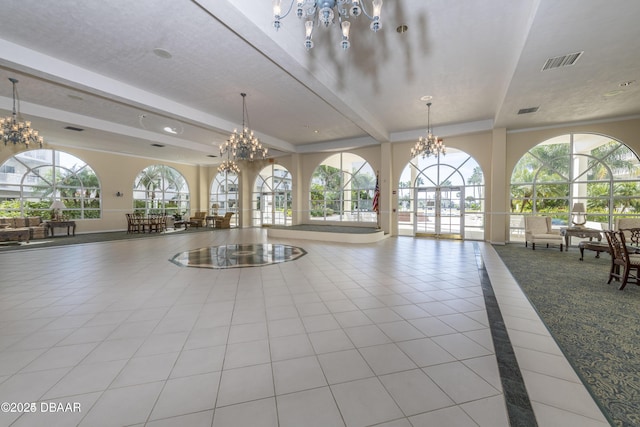 1 John Anderson Dr Unit 317, Ormond Beach, FL 32176 - lobby with beam ceiling