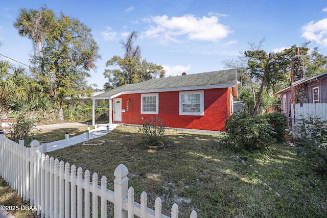 229 S Adams St, Daytona Beach, FL 32117 - view of front of property featuring brick siding