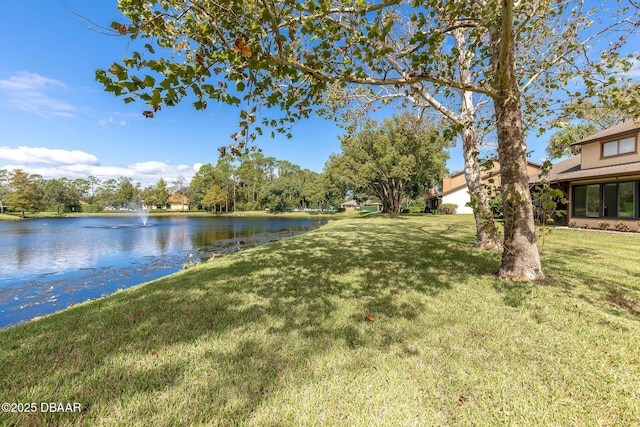 property view of water