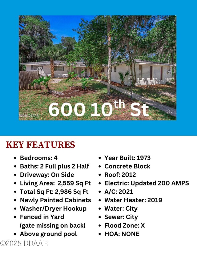 600 10th St, Holly Hill, FL 32117 - photo 2