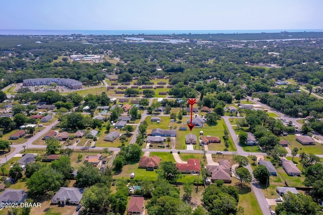 707 Hamilton St, New Smyrna Beach, FL 32168 - bird's eye view