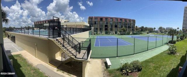 view of sport court