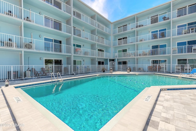 view of pool